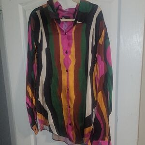 Multicolor Striped Blouse